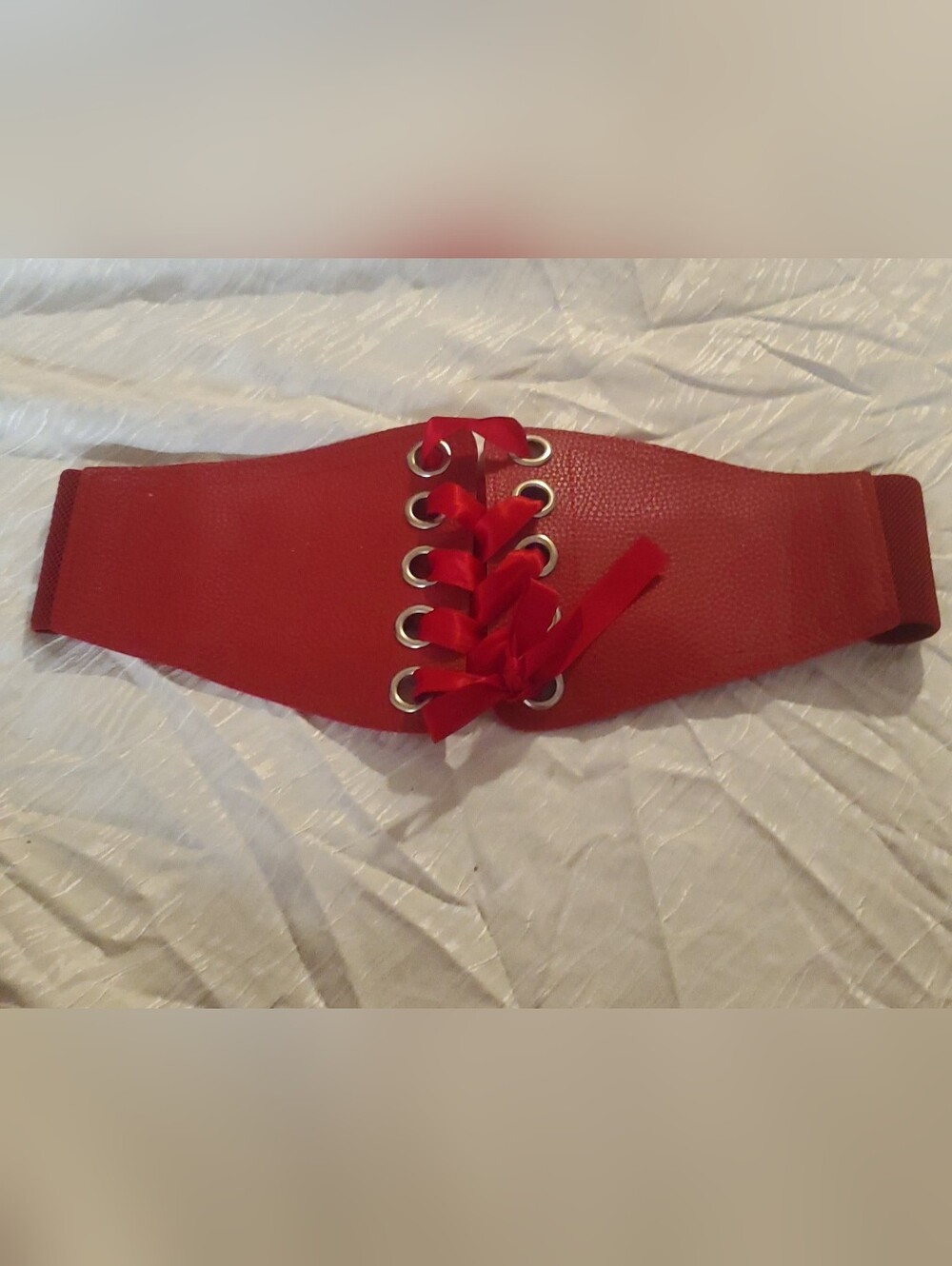 ❤️ Lace-Up Wide Elastic Waspie Corset Belt ❤️